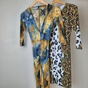 Bundle of 2 sexy bodycon dresses